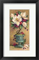 Magnolia Cluster Topiary 2 Framed Print
