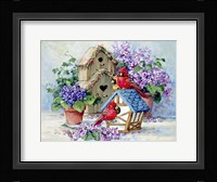 A Cardinal's Home Fine Art Print