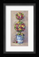 Duet in Blue I Framed Print