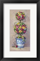 Duet in Blue I Framed Print