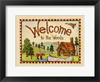 Welcome to the Woods Fine Art Print