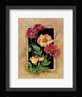 Framed Poppies Framed Print