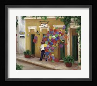 Balloons on the Calle Fine Art Print