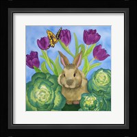 Bunny with Cabbage Fine Art Print