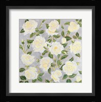 White Roses Fine Art Print