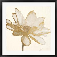 Vintage Lotus Cream I Fine Art Print