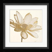 Vintage Lotus Cream I Fine Art Print