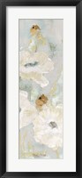Poppies in the Wind Cream Panel II Fine Art Print