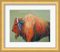 Warrior Bison Fine Art Print