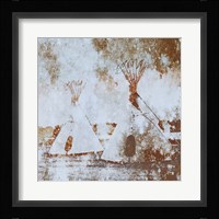 Textured Tipi's Fine Art Print