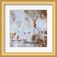 Textured Tipi's Fine Art Print