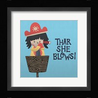 Ahoy Matey II Framed Print