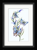 Butterfly in Purple Fine Art Print
