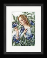Butterfly Lady Fine Art Print
