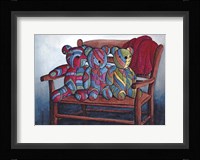 Calico Bears Fine Art Print