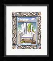 Beach Chair Relax Fine Art Print