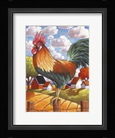 Rooster Country Fine Art Print