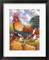 Rooster Country Fine Art Print