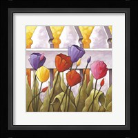 Flower Fence 2 Fine Art Print