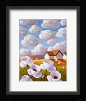 Flowers & Clouds Fine Art Print