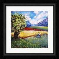 Picnic In The Winelands Fine Art Print