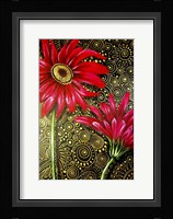 Red Gerberas Framed Print