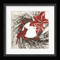 Cardinal Christmas I Framed Print