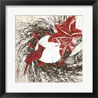 Cardinal Christmas I Fine Art Print