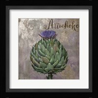 Medley Gold Artichoke Framed Print