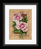 Rose Fresco Framed Print