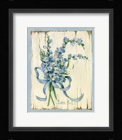 Blue I Framed Print