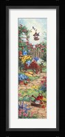 Spring Garden Panel II Framed Print