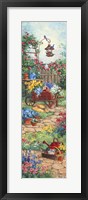 Spring Garden Panel II Framed Print