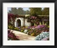 Arched Entrance Framed Print
