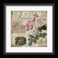 Jardin de Fleurs I Fine Art Print