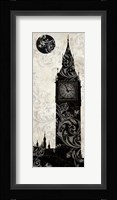 Moon Over London Framed Print