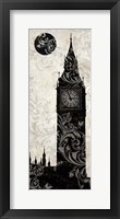 Moon Over London Framed Print