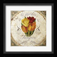 Le Jardin I Framed Print