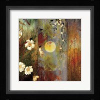 Whisper Forest Moon I Framed Print