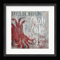 New Orleans Seafood II Framed Print
