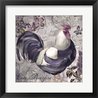 Coqs Colores I Fine Art Print