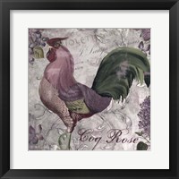 Coqs Colores II Fine Art Print