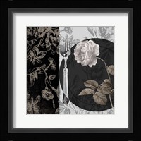 Dinner Conversation III Framed Print