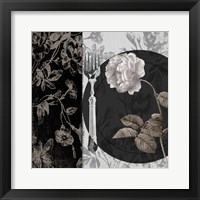 Dinner Conversation III Framed Print