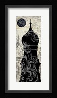Moon Over Moscow Framed Print