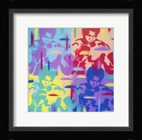 Abstract Boxer Framed Print
