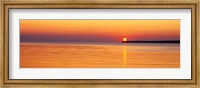 Sunset over Lake Superior, Wisconsin Fine Art Print