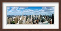 Aerial View of New York City Fine Art Print