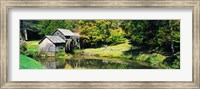 Watermill Near a Pond, Mabry Mill, Virginia Fine Art Print