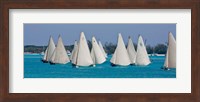 Annual National Family Island Regatta, Georgetown, Bahamas Fine Art Print